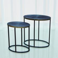  7.90789 - Striated Accent Table-Graphite-Lg